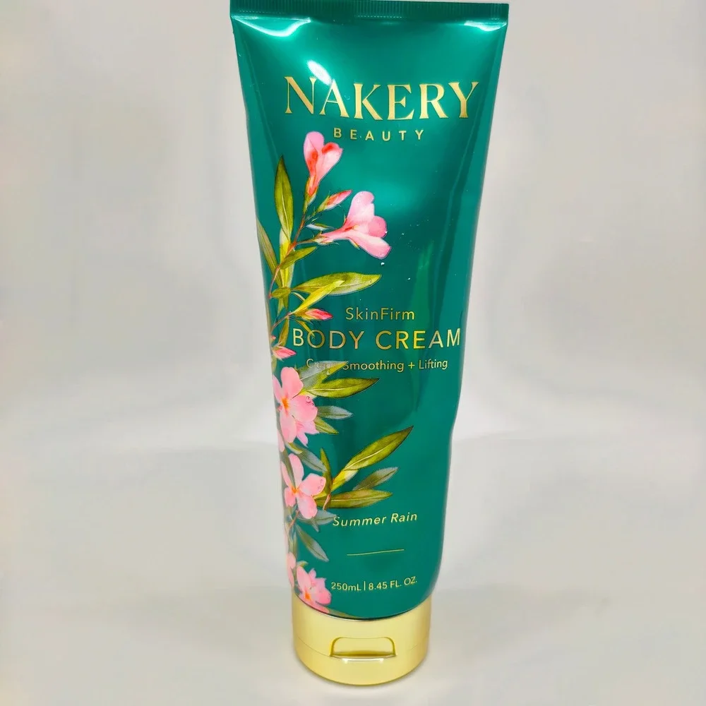 Nakery Beauty SkinFirm Body Cream Summer Rain Crepe Smoothing Lifting 8.45oz